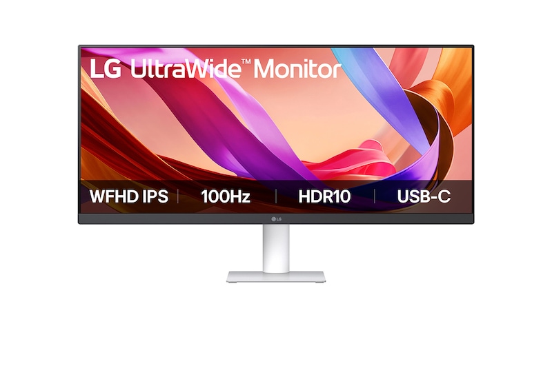Front view of 29-inch UltraWide™ 21:9 WFHD (2560x1080) IPS Display 29U531A-W