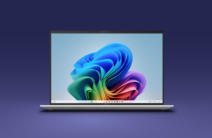 gram AI laptop (14Z90U) uses ThinQ to remotely lock the device and erase data to protect sensitive information.