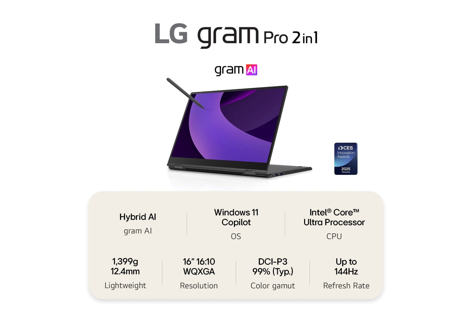 LG gram Pro 2in 1