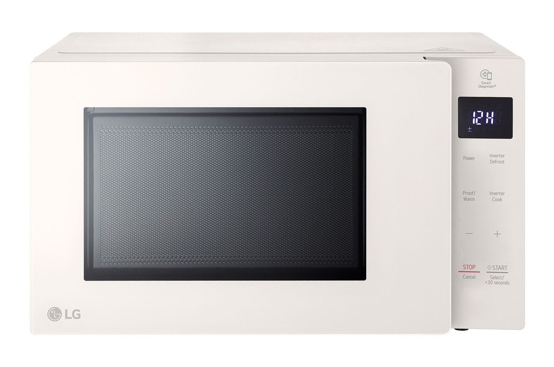 LG 25L NeoChef® Smart Inverter Objet Microwave Oven in Beige, MS2535GIK