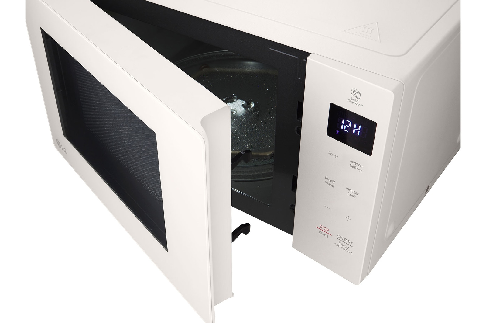 LG 25L NeoChef® Smart Inverter Objet Microwave Oven in Beige, MS2535GIK