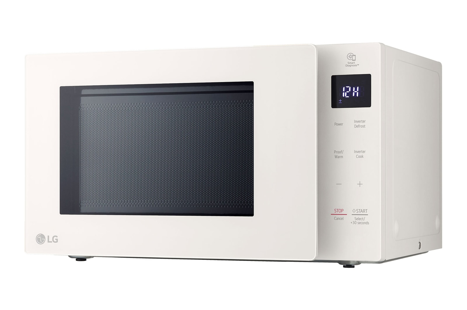 LG 25L NeoChef® Smart Inverter Objet Microwave Oven in Beige, MS2535GIK