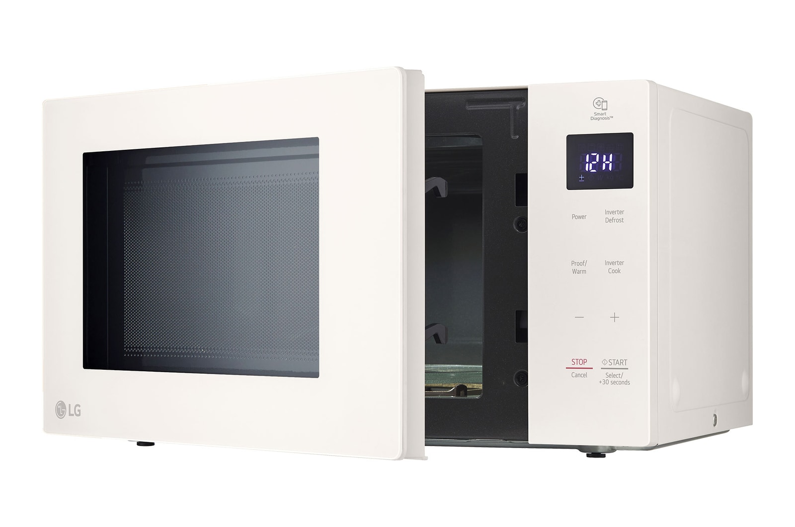 LG 25L NeoChef® Smart Inverter Objet Microwave Oven in Beige, MS2535GIK