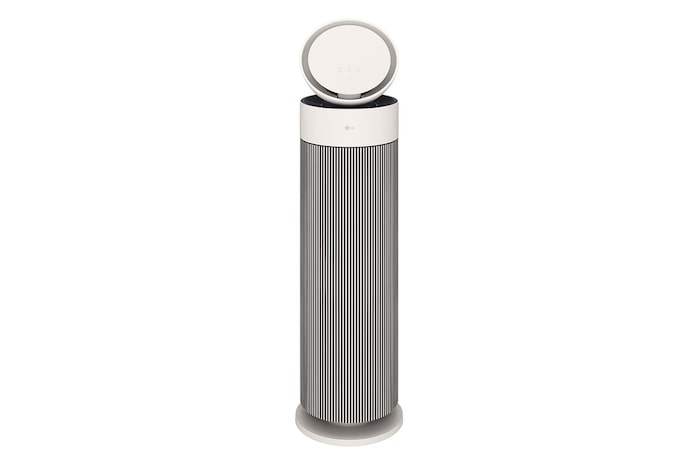 Front view of the LG PuriCare™ AeroBooster Air Purifier AS55GGSY0.AHK