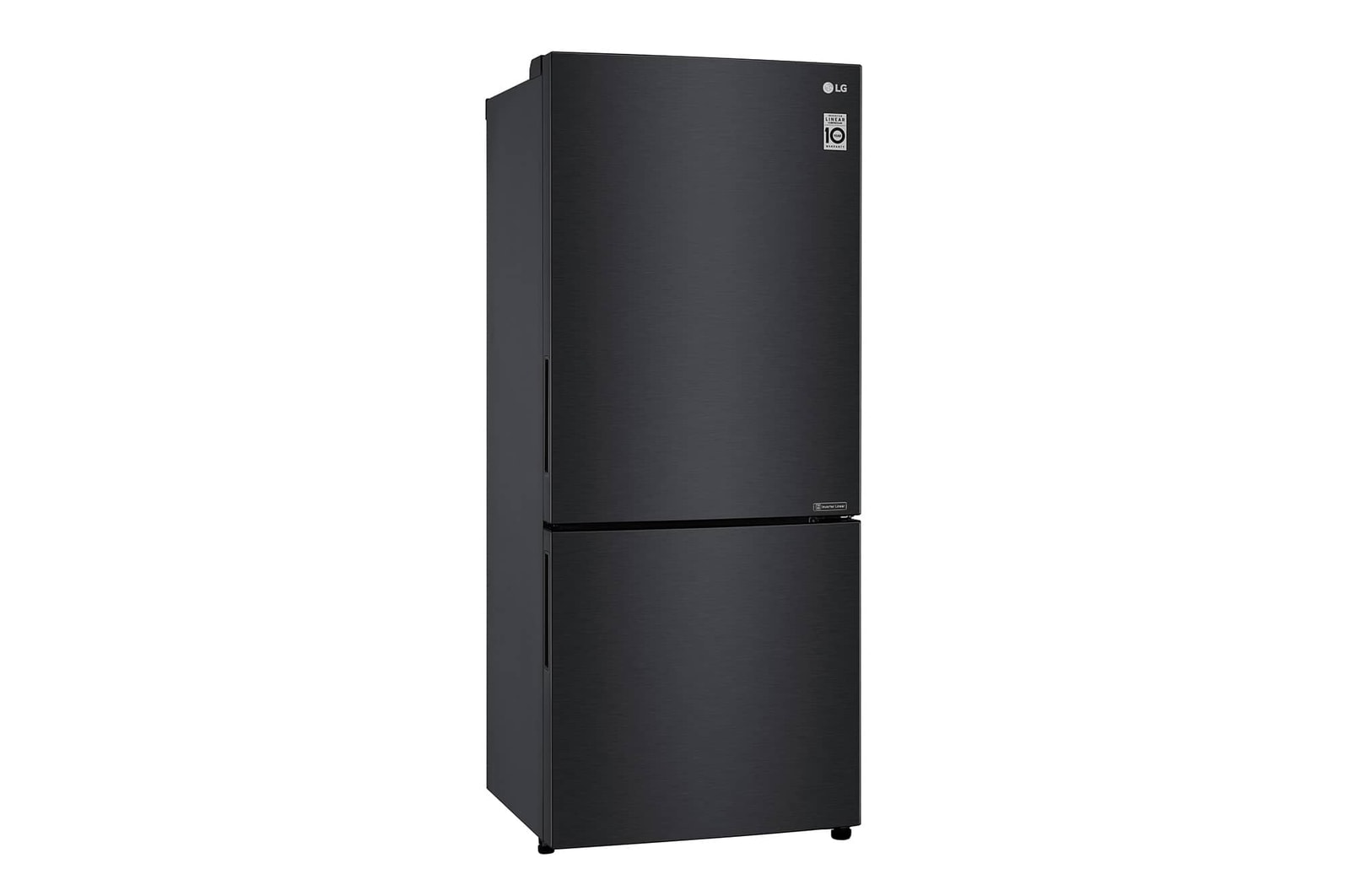 LG 421L Bottom Freezer Refrigerator with Smart Inverter Compressor™ in Matte Black, GB-B4215MC