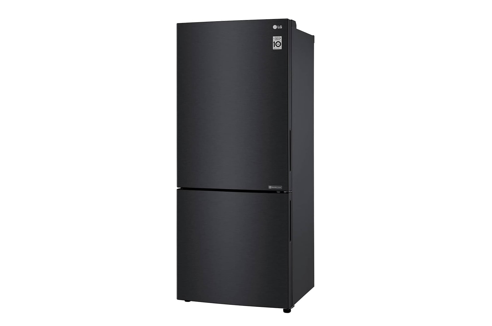 LG 421L Bottom Freezer Refrigerator with Smart Inverter Compressor™ in Matte Black, GB-B4215MC