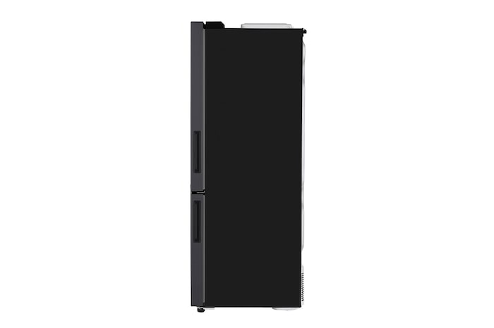 LG 421L Bottom Freezer Refrigerator with Smart Inverter Compressor™ in Matte Black, GB-B4215MC