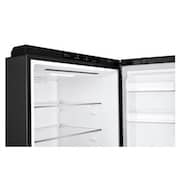 LG 421L Bottom Freezer Refrigerator with Smart Inverter Compressor™ in Matte Black, GB-B4215MC