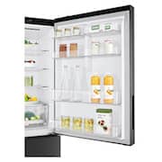 LG 421L Bottom Freezer Refrigerator with Smart Inverter Compressor™ in Matte Black, GB-B4215MC