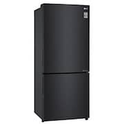 LG 421L Bottom Freezer Refrigerator with Smart Inverter Compressor™ in Matte Black, GB-B4215MC