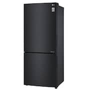 LG 421L Bottom Freezer Refrigerator with Smart Inverter Compressor™ in Matte Black, GB-B4215MC
