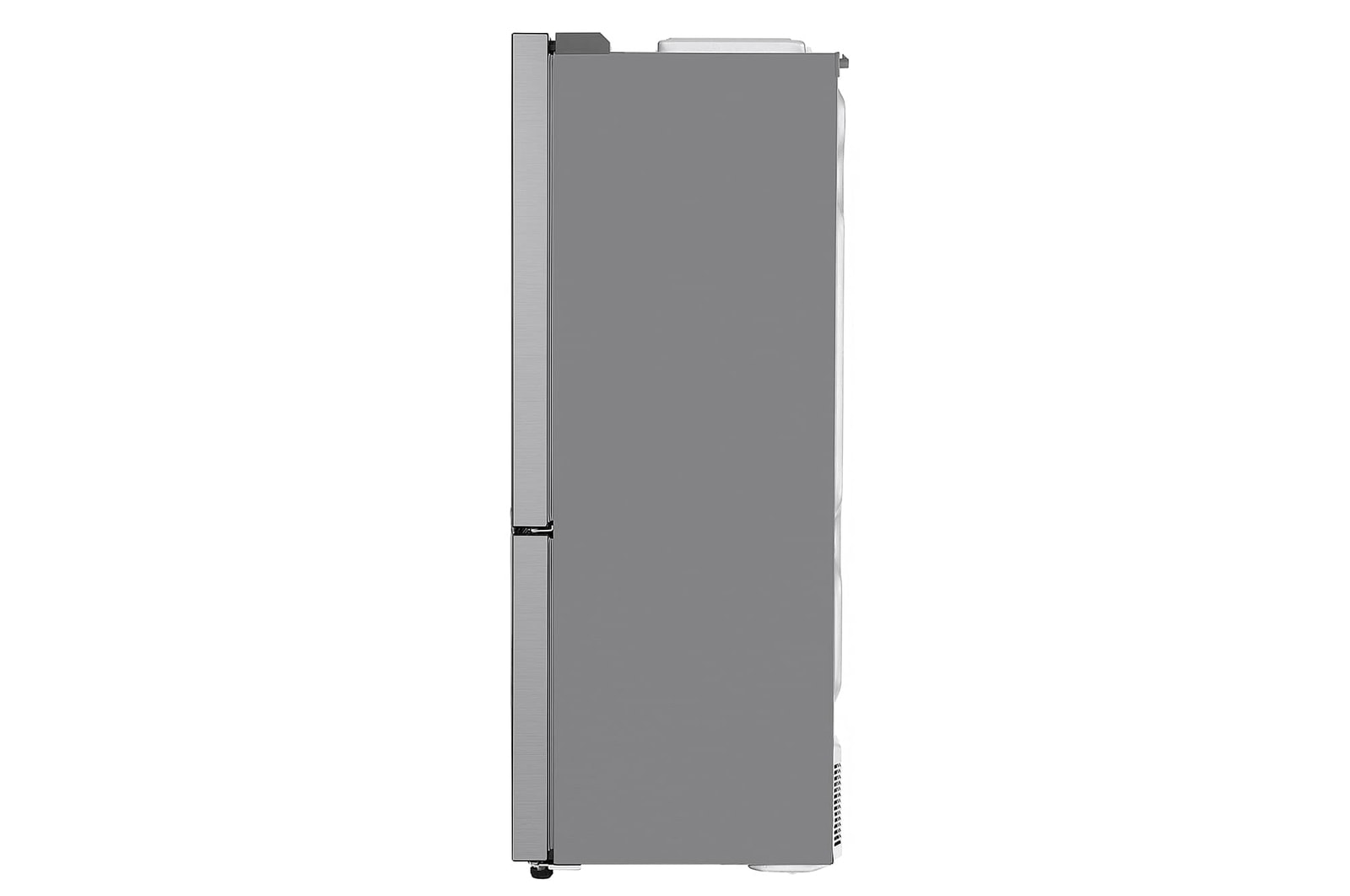LG 421L Bottom Freezer Refrigerator with Smart Inverter Compressor™ in Prime Silver, GB-B4215PY