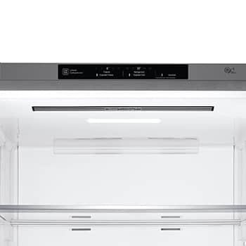 LG 421L Bottom Freezer Refrigerator with Smart Inverter Compressor™ in Prime Silver, GB-B4215PY