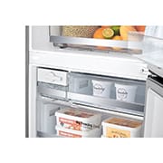 LG 462L Bottom Freezer with Smart Inverter Compressor in Prime Silver, GB-B4624PY
