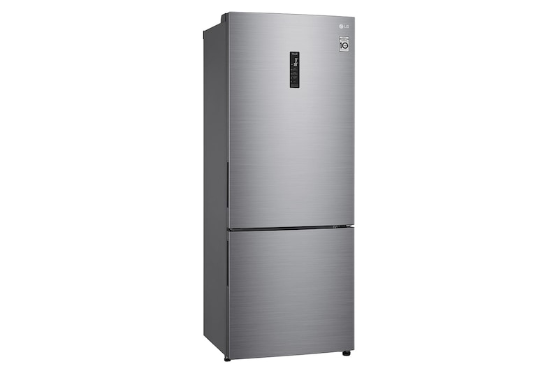 LG 462L Bottom Freezer with Smart Inverter Compressor in Prime Silver, GB-B4624PY