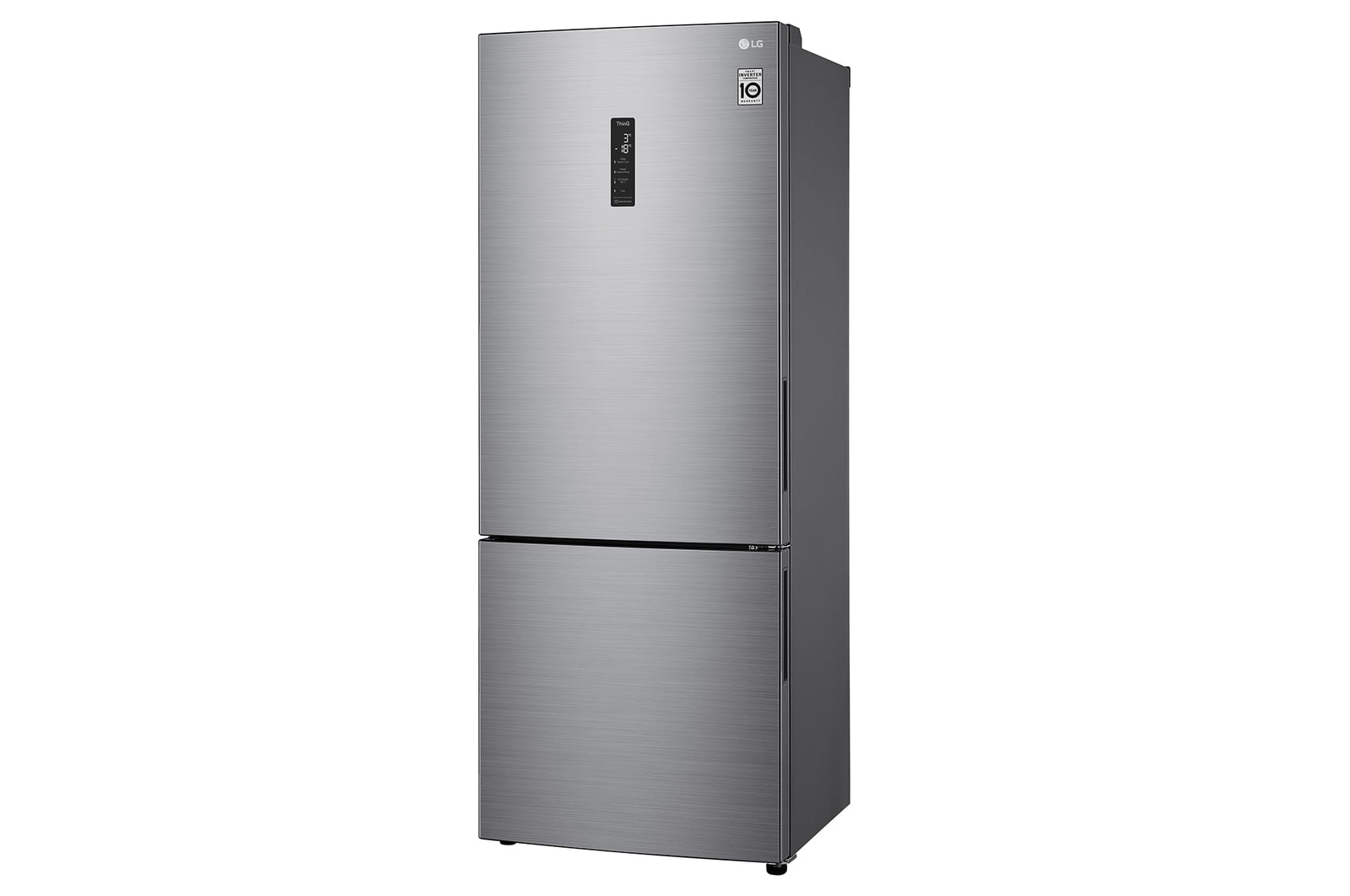 LG 462L Bottom Freezer with Smart Inverter Compressor in Prime Silver, GB-B4624PY