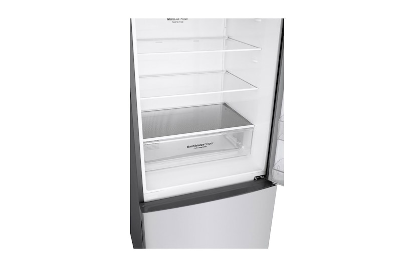 LG 462L Bottom Freezer with Smart Inverter Compressor in Prime Silver, GB-B4624PY
