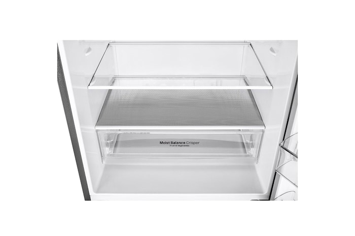 LG 462L Bottom Freezer with Smart Inverter Compressor in Prime Silver, GB-B4624PY