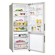 LG 462L Bottom Freezer with Smart Inverter Compressor in Beige, GB-B4624SE