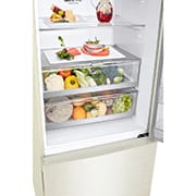 LG 462L Bottom Freezer with Smart Inverter Compressor in Beige, GB-B4624SE