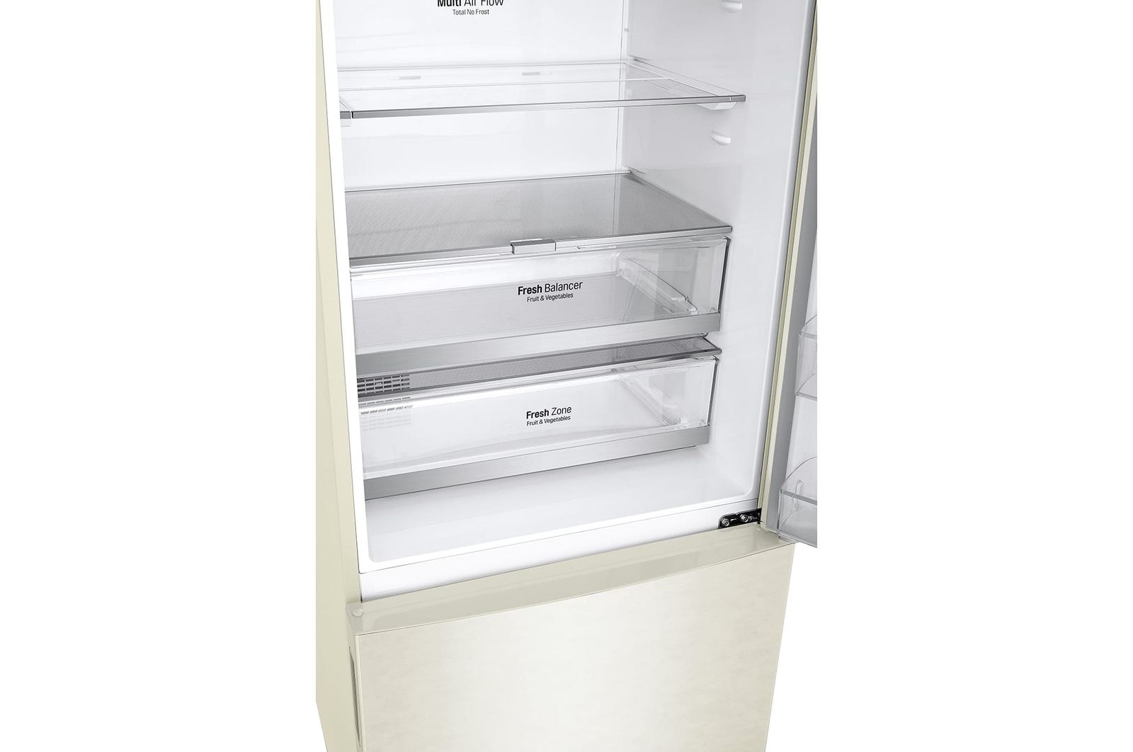 LG 462L Bottom Freezer with Smart Inverter Compressor in Beige, GB-B4624SE