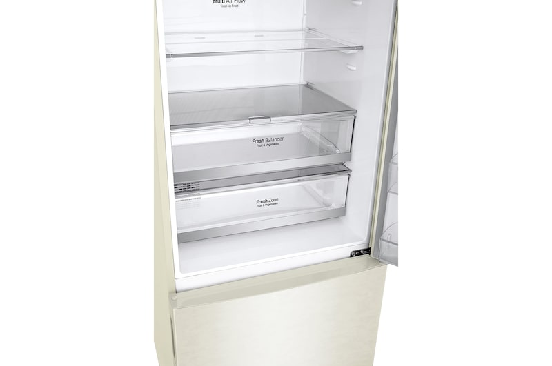LG 462L Bottom Freezer with Smart Inverter Compressor in Beige, GB-B4624SE