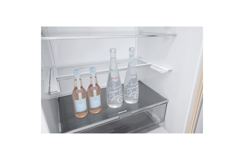 LG 462L Bottom Freezer with Smart Inverter Compressor in Beige, GB-B4624SE