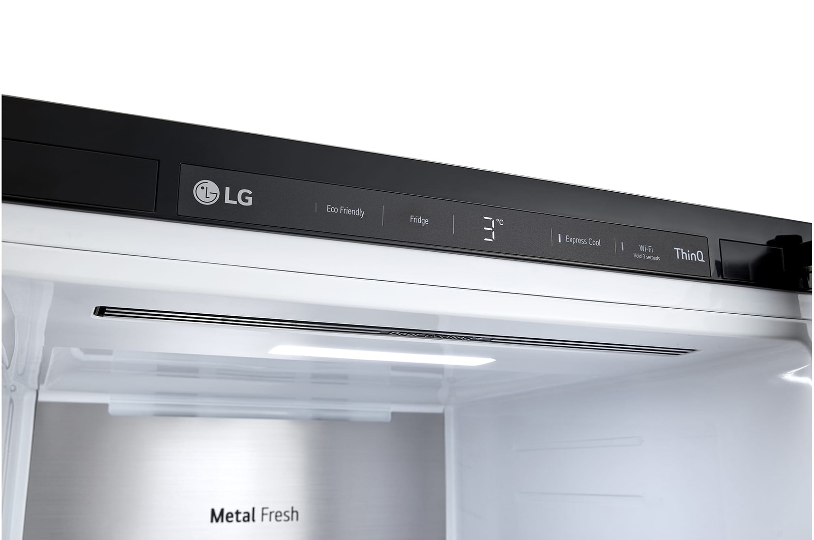 LG 386L 1 Door Refrigerator with Smart Inverter Compressor in Glass Beige, GB-B3864BE