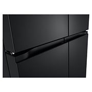 LG 464L Multi Door Refrigerator with Smart Inverter Compressor™ in Essence Matte Black, GF-B4544EP