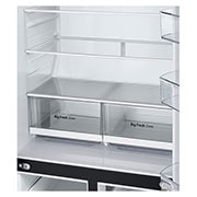 LG 464L Multi Door Refrigerator with Smart Inverter Compressor™ in Essence Matte Black, GF-B4544EP