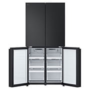 LG 464L Multi Door Refrigerator with Smart Inverter Compressor™ in Essence Matte Black, GF-B4544EP