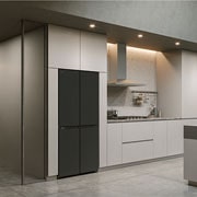 LG 464L Multi Door Refrigerator with Smart Inverter Compressor™ in Essence Matte Black, GF-B4544EP