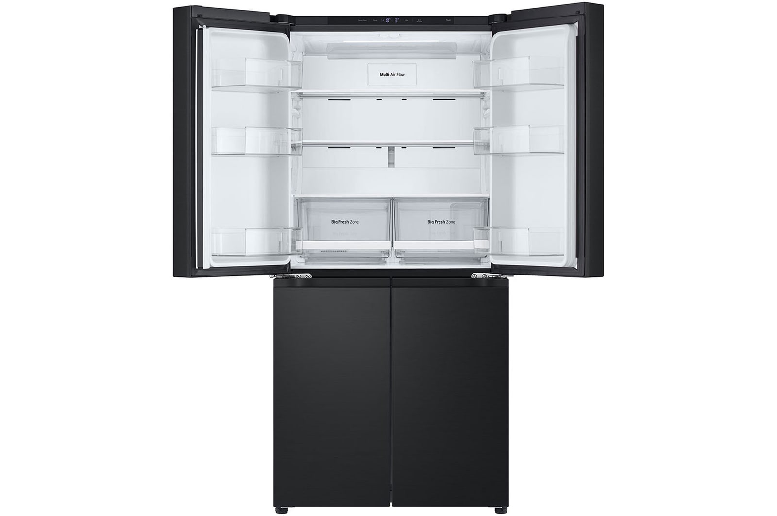 LG 464L Multi Door Refrigerator with Smart Inverter Compressor™ in Essence Matte Black, GF-B4544EP