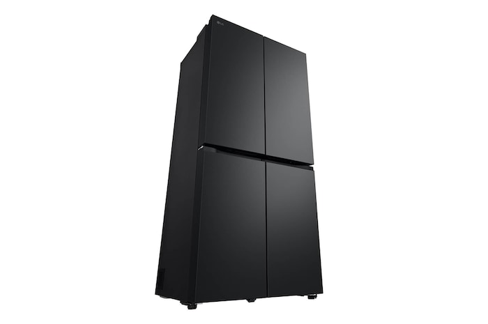 LG 530L Multi Door Refrigerator with Smart Inverter Compressor™ in Essence Matte Black, GF-B5305EP
