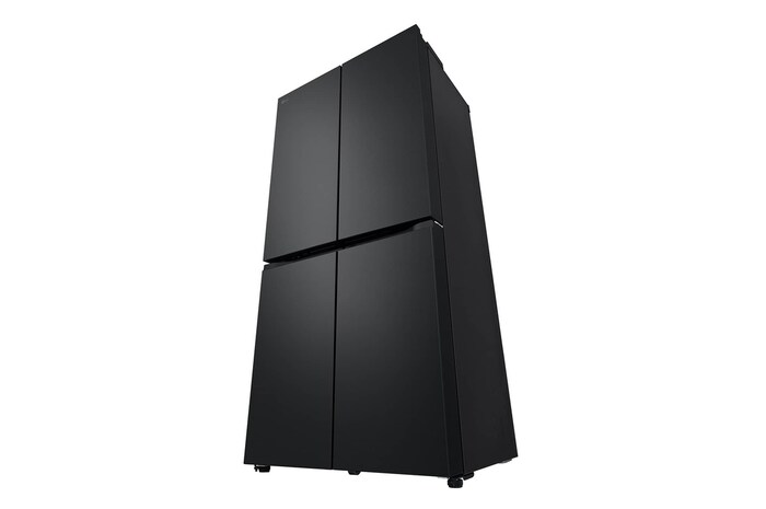 LG 530L Multi Door Refrigerator with Smart Inverter Compressor™ in Essence Matte Black, GF-B5305EP