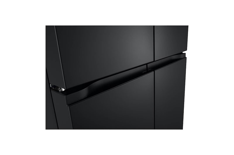 LG 530L Multi Door Refrigerator with Smart Inverter Compressor™ in Essence Matte Black, GF-B5305EP