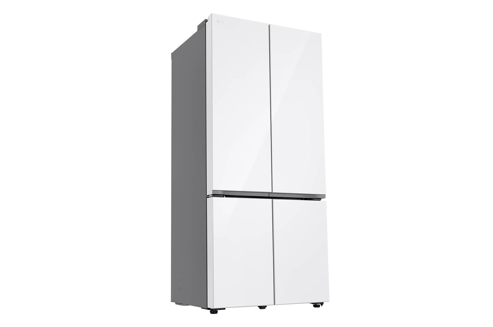 LG 611L Multi Door Refrigerator in White Glass Finish, GF-B6174TW