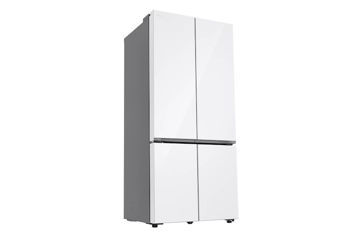 LG 611L Multi Door Refrigerator in White Glass Finish, GF-B6174TW