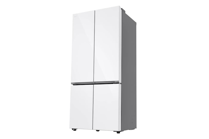LG 611L Multi Door Refrigerator in White Glass Finish, GF-B6174TW