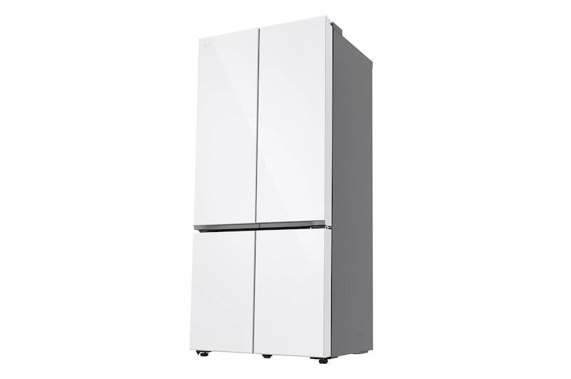 LG 611L Multi Door Refrigerator in White Glass Finish, GF-B6174TW
