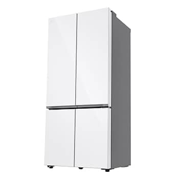 LG 611L Multi Door Refrigerator in White Glass Finish, GF-B6174TW