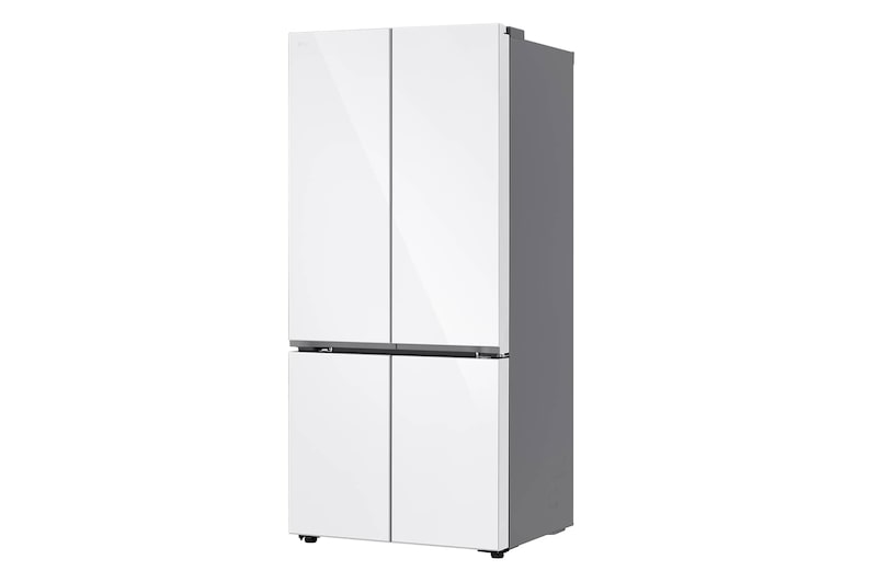 LG 611L Multi Door Refrigerator in White Glass Finish, GF-B6174TW