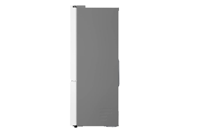 LG 611L Multi Door Refrigerator in White Glass Finish, GF-B6174TW