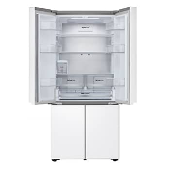 LG 611L Multi Door Refrigerator in White Glass Finish, GF-B6174TW