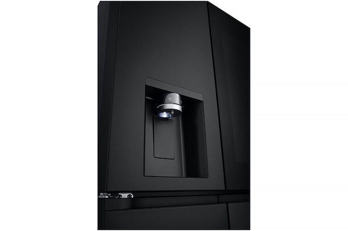 LG 508L InstaView® Refrigerator in Essence Matte Black, GF-G4534EP