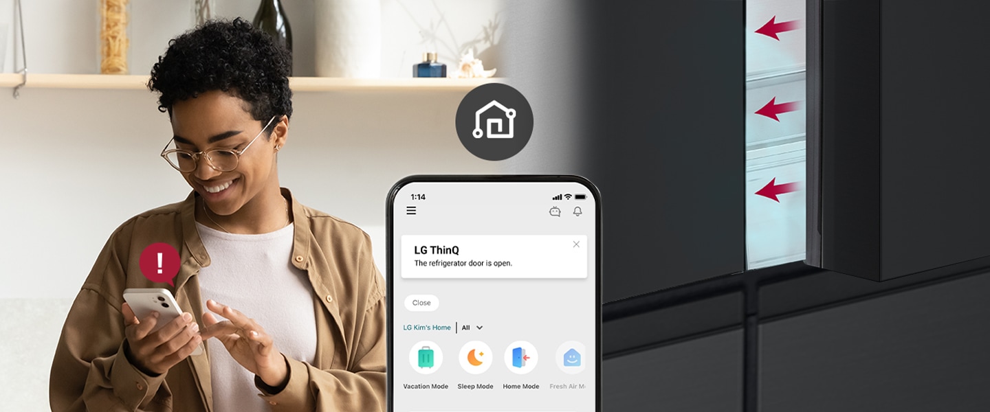 Receive Alerts Through LG ThinQᵀᴹ