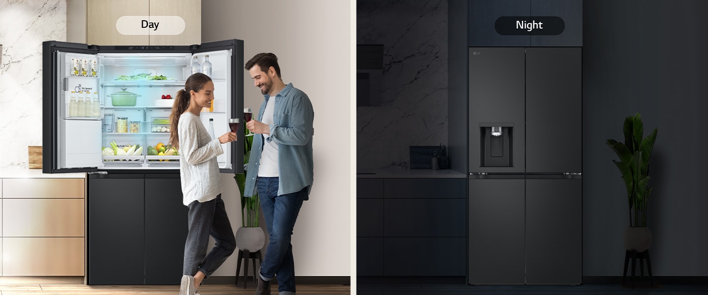 Smart Learner learns your patterns to optimize cooling, energy usage, and ice usage.