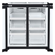LG 427L Multi Door Refrigerator with Smart Inverter Compressor™ in Essence Matte Black, GF-L4534EP