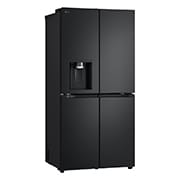 LG 427L Multi Door Refrigerator with Smart Inverter Compressor™ in Essence Matte Black, GF-L4534EP