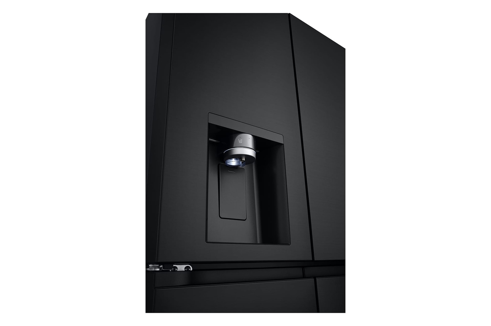LG 427L Multi Door Refrigerator with Smart Inverter Compressor™ in Essence Matte Black, GF-L4534EP